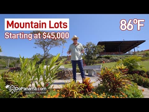 🏡 Mountain Lots Starting at $45,000! - Chicá, Panama🌳✨