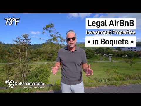 🏡 Legal Airbnb Investment in Boquete, Panama