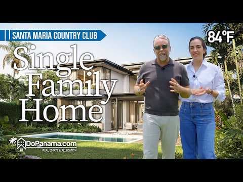 Santa Maria Country Club Single Family Home | Do Panama Real Estate & Relocation