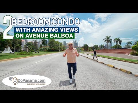 2 BEDROOM CONDO with Amazing Views on Avenue Balboa - Do Panama Real Estate &amp; Relocation