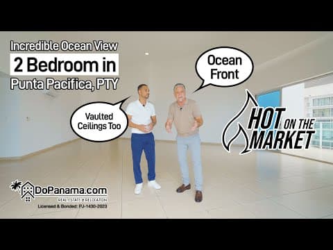 🔥 HOT ON THE MARKET! 🔥Incredible Ocean View 2 Bedroom in Punta Pacifica, PTY