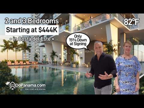 2 and 3 Bedrooms Starting at $444K | in Costa del Este