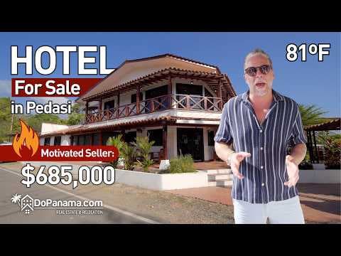 Hotel For Sale in Pedasi | Motivated Seller: $685K