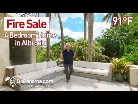 Fire Sale - 4 Bedroom Home in Albrook - Do Panama Real Estate & Relocation