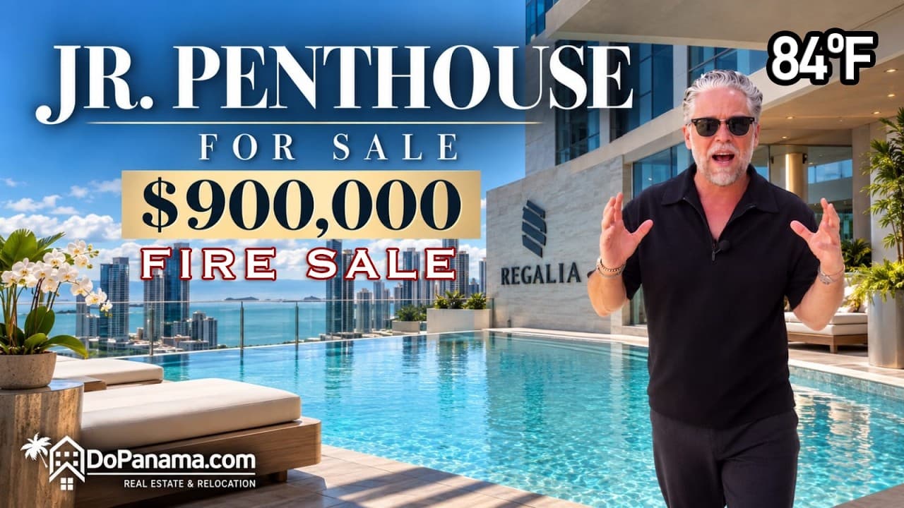 Jr. Penthouse For Sale - Fire Sale: $900K | Do Panama Real Estate & Relocation