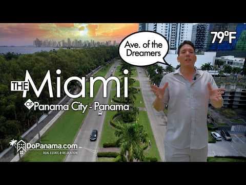 El Miami de la Ciudad de Panamá - Panamá | Ave. de los Soñadores