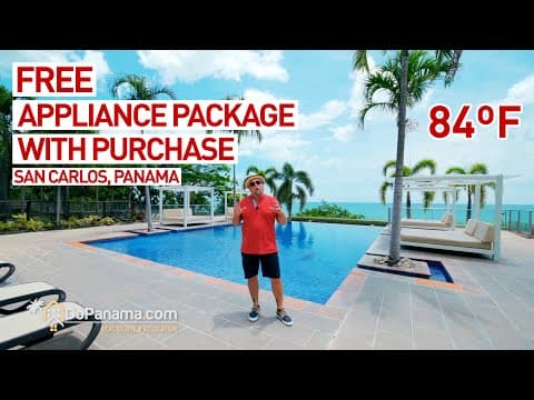 Free Appliance Package with Purchase in San Carlos, Panama. - Do Panama Real Estate & Relocation