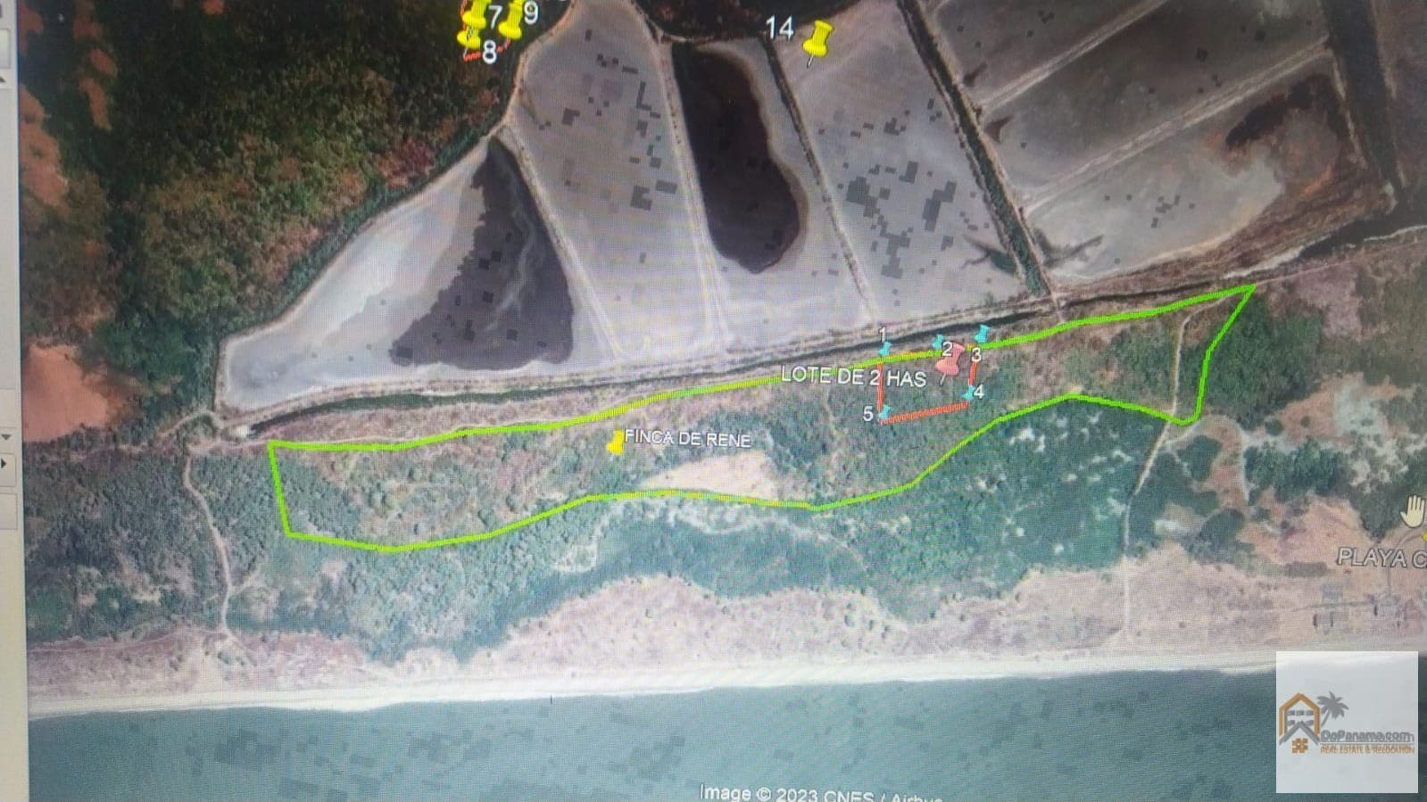 35-Hectare Beachfront Paradise in Chame - $12.25M - Windsurfing Haven