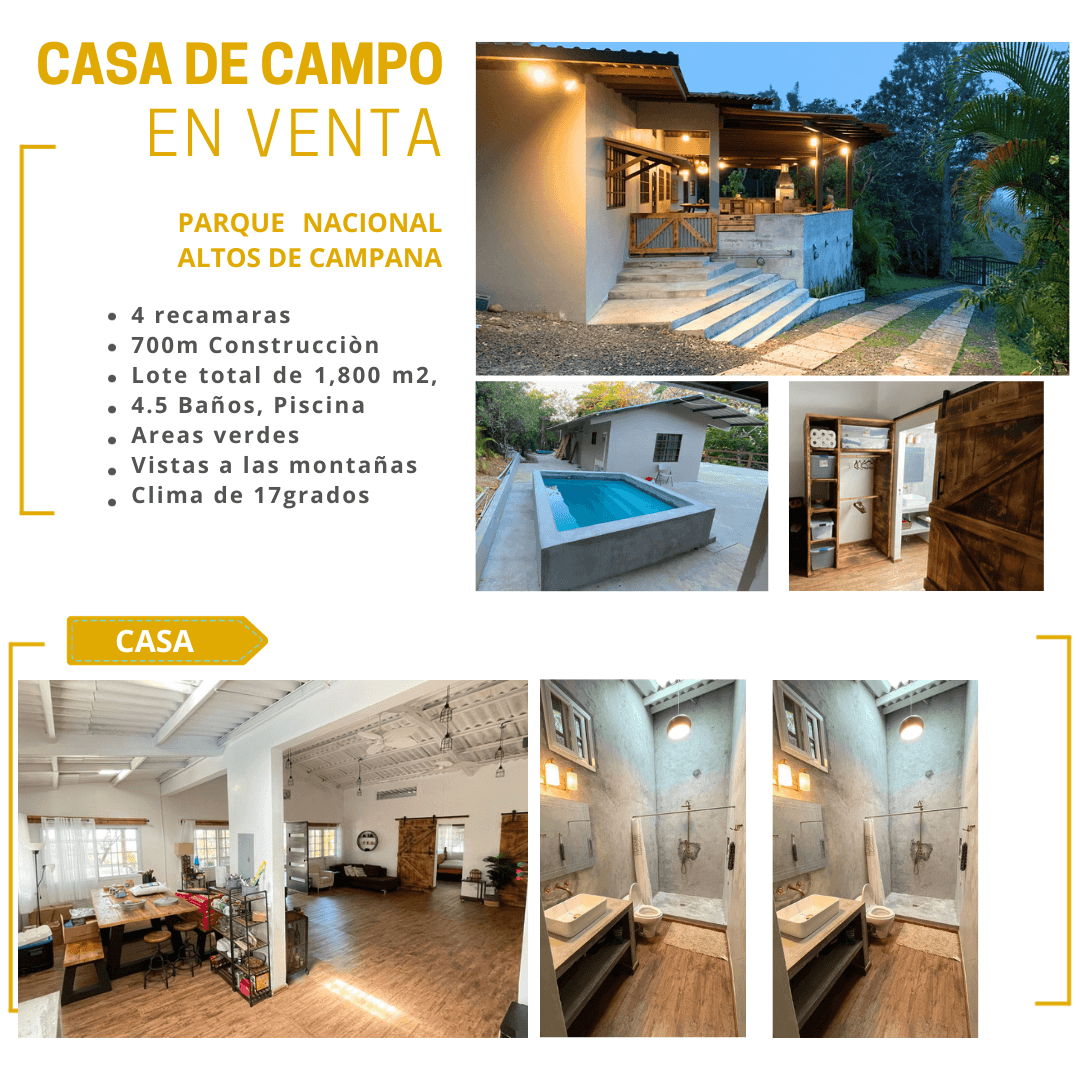 Luxury 4BR Mountain Villa $1.05M - Altos de Campana Sanctuary