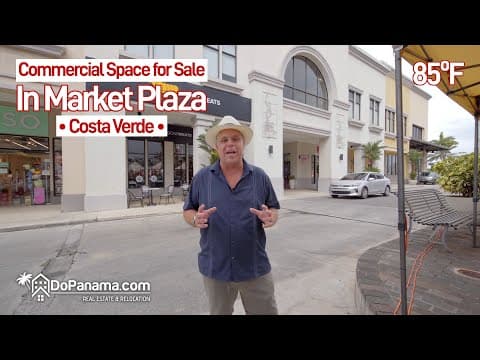 🏢Commercial Space for Sale In Market Plaza - Costa Verde, Panama 🏡💼🌳🏡