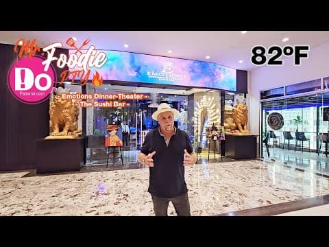 Mr. Foodie PTY Episode 16: Emotions Restaurant-Theater-Sushi Bar – DoPanama.com