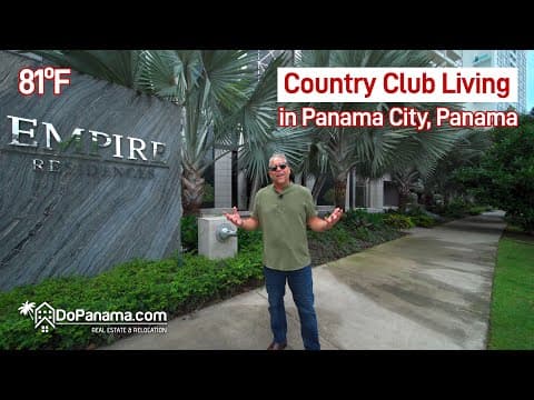 ⛳ Country Club Living in Panama City, Panama! 🏡🌆