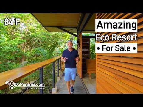 🌿 Amazing Eco Resort For Sale in Panama! 🏝️