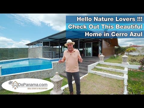 Hello Nature Lovers!! Check Out This beautiful Home in Cerro Azul-Do Panama Real Estate & Relocation