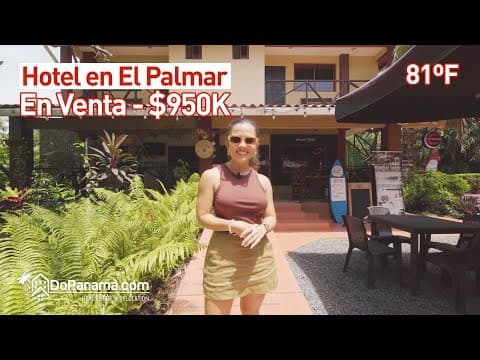 Hotel en El Palmar En Venta - 950k, Panama