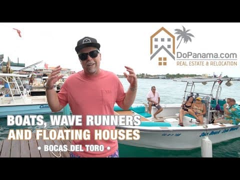 Boats, Wave Runners and Floating House – Sum-Beach Sum-Where – DoPanama.com