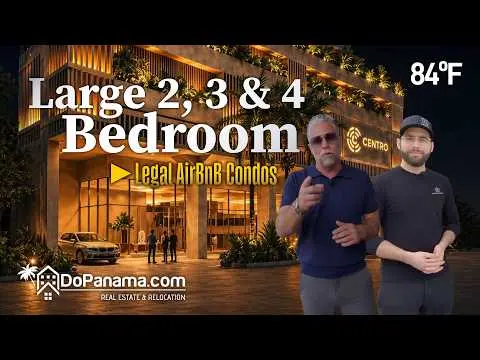 Large 2, 3 & 4 Bedroom Legal AirBnB Condos - Panama City, Panama Real Estate